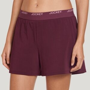 Jockey Worry Free Cotton Stretch Heavy Absorbency Period Sleep Shorts XL